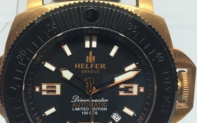 Helfer watches - Diver professional - Diver Professional limitée Bronze - Men - 2011-present