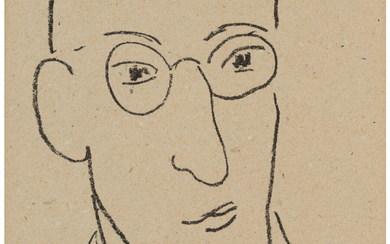 Henri Matisse (1869-1954), Head of a Man with Spectacles, from Repli by André Rouveyre (1947)