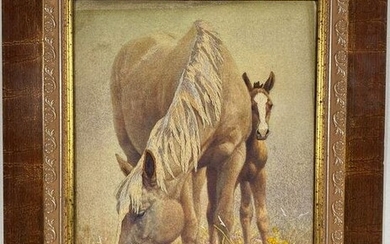Wayne Baize ( Born 1943 Texas American Western ) Horses