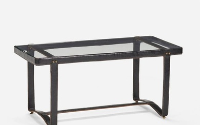 In the manner of Jacques Adnet, Coffee table