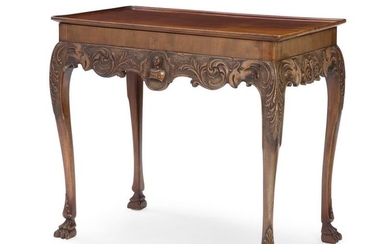Irish George II style walnut side table, Elveden