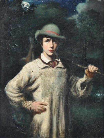 Irish School (Circa 1860), The young poacher