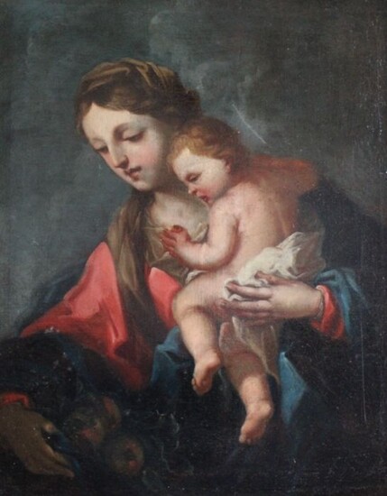 Italienische Schule (XVIII) - Madonna mit Kind