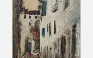Jan Rijlaarsdam "Street in Periqueva" (Oil)