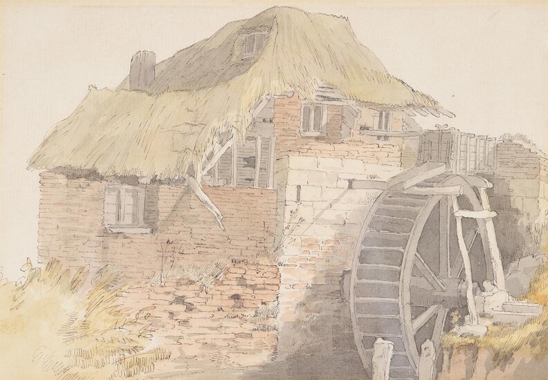 John White Abbot (British 1763-1851), 'A Devon mill'