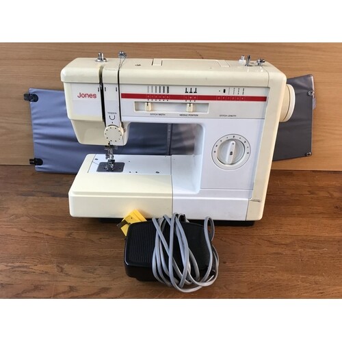 Jones Model VX810 Sewing Machine (Untested - Reel Missing)