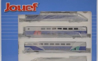 Jouef HO model railways set, ref HJ2013 TGV 'Duplex' SNCF.