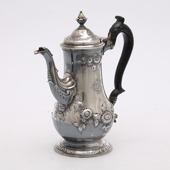 KANNA, silver, 993 gram, Benjamin Gignac, England, 1700-tal.