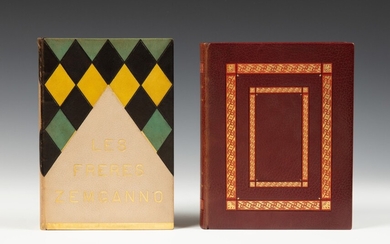 LEGRAIN. 2 ouvrages.Chateaubriant, Monsieur de Lourdines. Goncourt, Les Frères Zemganno