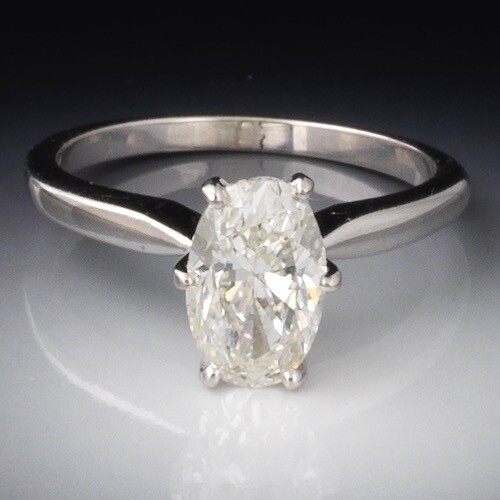 Ladies' 1.10 ct Diamond Solitaire Ring