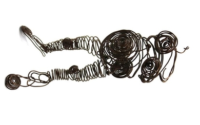 Large Wire Figural Pendant