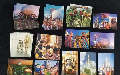 Lot Of 51 Unused Disney Florida Postcards Star Wars