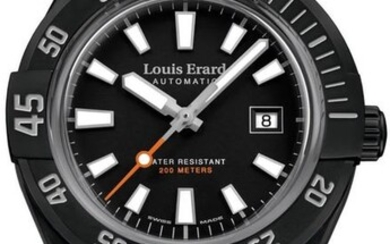 Louis Erard - Sportive Diver Date Black - 69107NN12.BVDN57 - Men - 2011-present