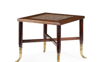 MANNER OF E. W. GODWIN AESTHETIC MOVEMENT OCCASIONAL TABLE, CIRCA 1880