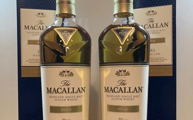 Macallan Double Cask Gold - Original bottling - 700ml - 2 bottles