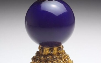 Mandarin hat final - Bronze, Glass - China - Qing Dynasty (1644-1911)