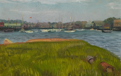 "Marsh Grass Gloucester", 1914