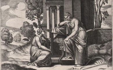 Master B with the Die Ceres refusing assistance to Psyche