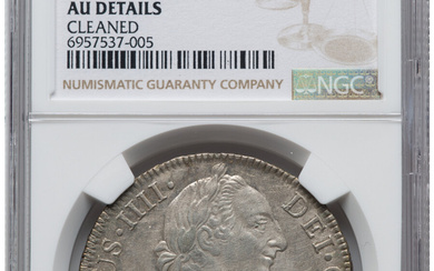 Mexico: , Charles IV 8 Reales 1790 Mo-FM AU Details (Cleaned) NGC,...