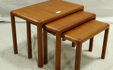 Mid Century Modern Teak Nest of Tables