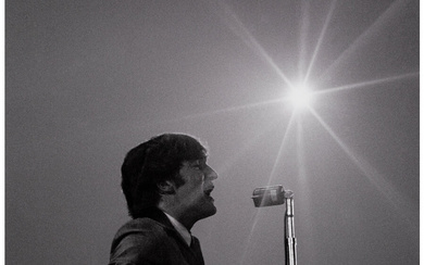 Mike Mitchell (1946), The Beatles, First US Concert Tour (John Lennon on Stage) (1964)