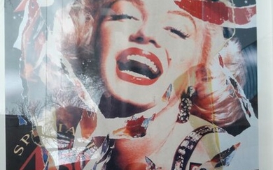 Mimmo Rotella (1918-2006) - Tribute to Marilyn 1