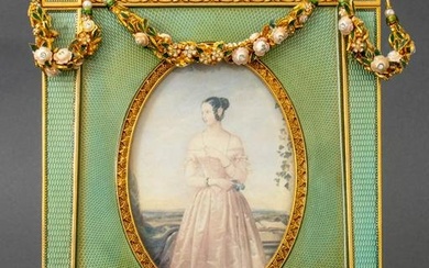 Modern Faberge Louis XVI Style Frame