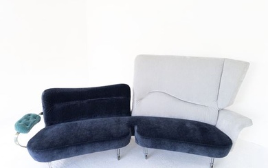 Moncalieri model sofa, Toni Cordero for Driade Italy, 1990