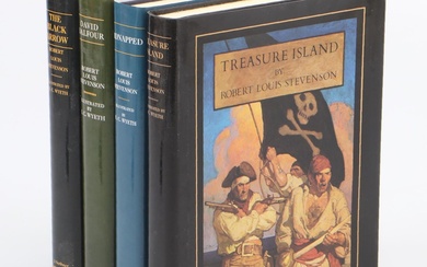 N. C. Wyeth Illustrated "Treasure Island" and More Robert Louis Stevenson Books