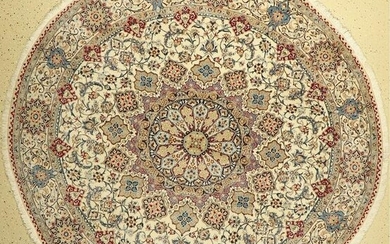 Nain fine round (6 La), Persia, approx. 50 years, wool