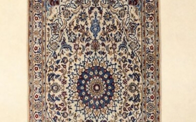 Nain with Silk Freshly cleaned - Carpet - 200 cm - 114 cm