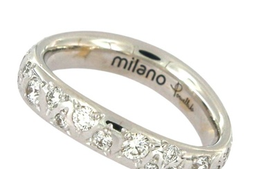No Reserve Price - Pomellato - Ring - Milano - 18 kt. White gold Diamond