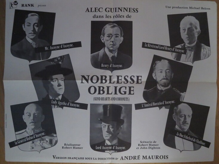 Noblesse oblige (1950) De Robert Hamer avec...