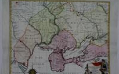 Nova Mappa Geographica Tartariae Europae seu Minoris et in specie Crimeae.
