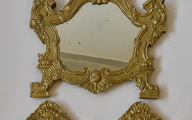 OGGETTISTICA-n.3 Cartaglorie rivestite in metallo a specchio
