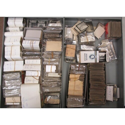 Ogdens. Coln. of Guinea Gold and Tabs cards, in bundles and ...