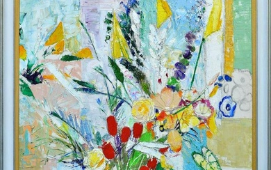 Oil painting Composition with Flowers Filipenko Vladimir
