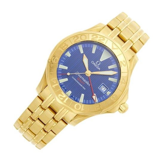 Omega Gentleman's 'Seamaster GMT' Chronometer Wristwatch