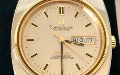 Omega - Seamaster constellation acciaio oro Day dateautomatico - 168.00054 - Men - 1970-1979