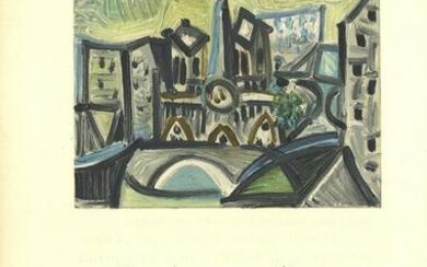 Pablo Picasso - Le pont Dans l'Atelier - 1959