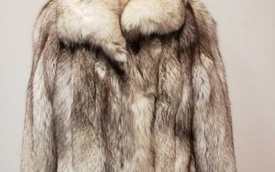 Pagliaro Pellicce Arctic Marble Fox Fur Coat