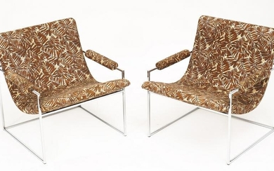 Pair Milo Baughman for Thayer Coggin Lounge Chairs