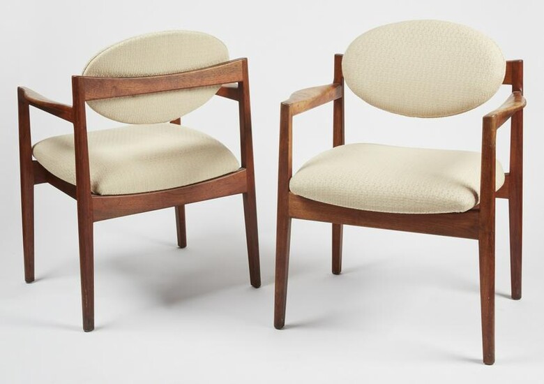 Pair mid century modern Arm Chairs