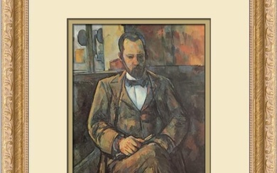 Paul Cezanne Portrait of Ambroise Vollard Custom Framed Print