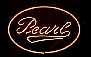 Pearl Beer Neon Bar Sign