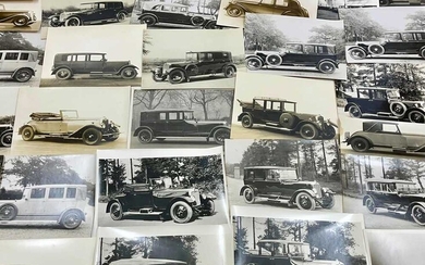 Period Photographs Depicting Lanchester Cars Offered without reserve