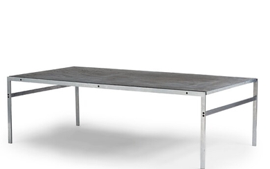 Preben Fabricius & Jørgen Kastholm, a sofa table, model "BO-551", for Bo-Ex, Denmark.