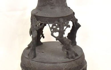 Qing Dynasty Chinese Bronze Censer