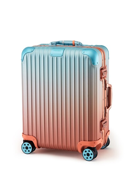 RIMOWA x Alex Israel, Suitcase with “LA" and "Art" Sticker Sets