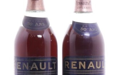 Renault - Extra 50 ans - b. 1940s, 1950s - 0.7 Ltr - 2 bottles